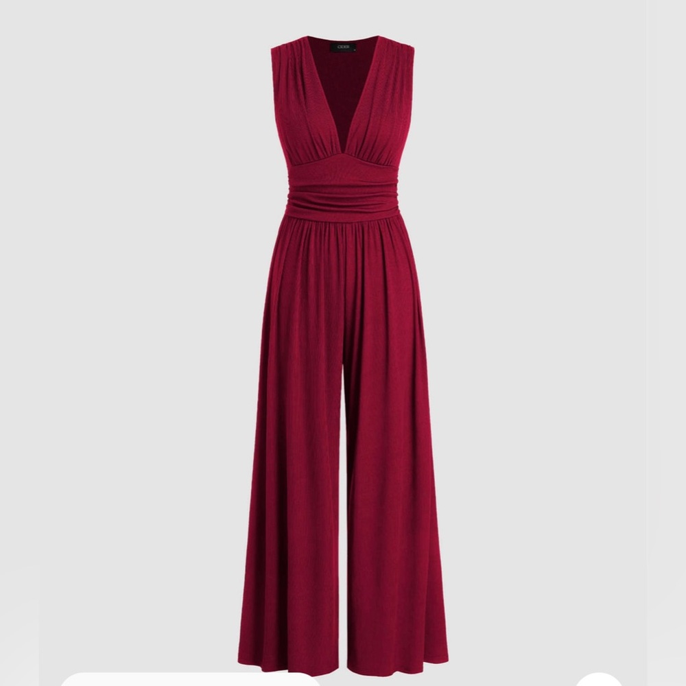 CIDER jumpsuit red women’s size XS